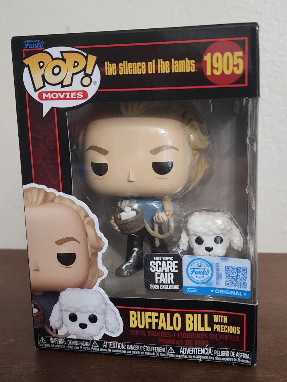 Funko Pop Silence of The Lambs Buffalo Bill & Precious